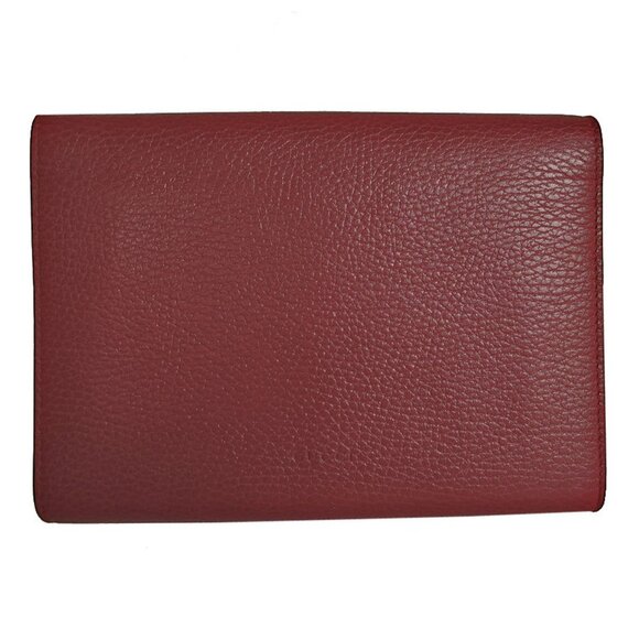 GUCCI Red Leather Shoulder Bag - Picture 2 of 5